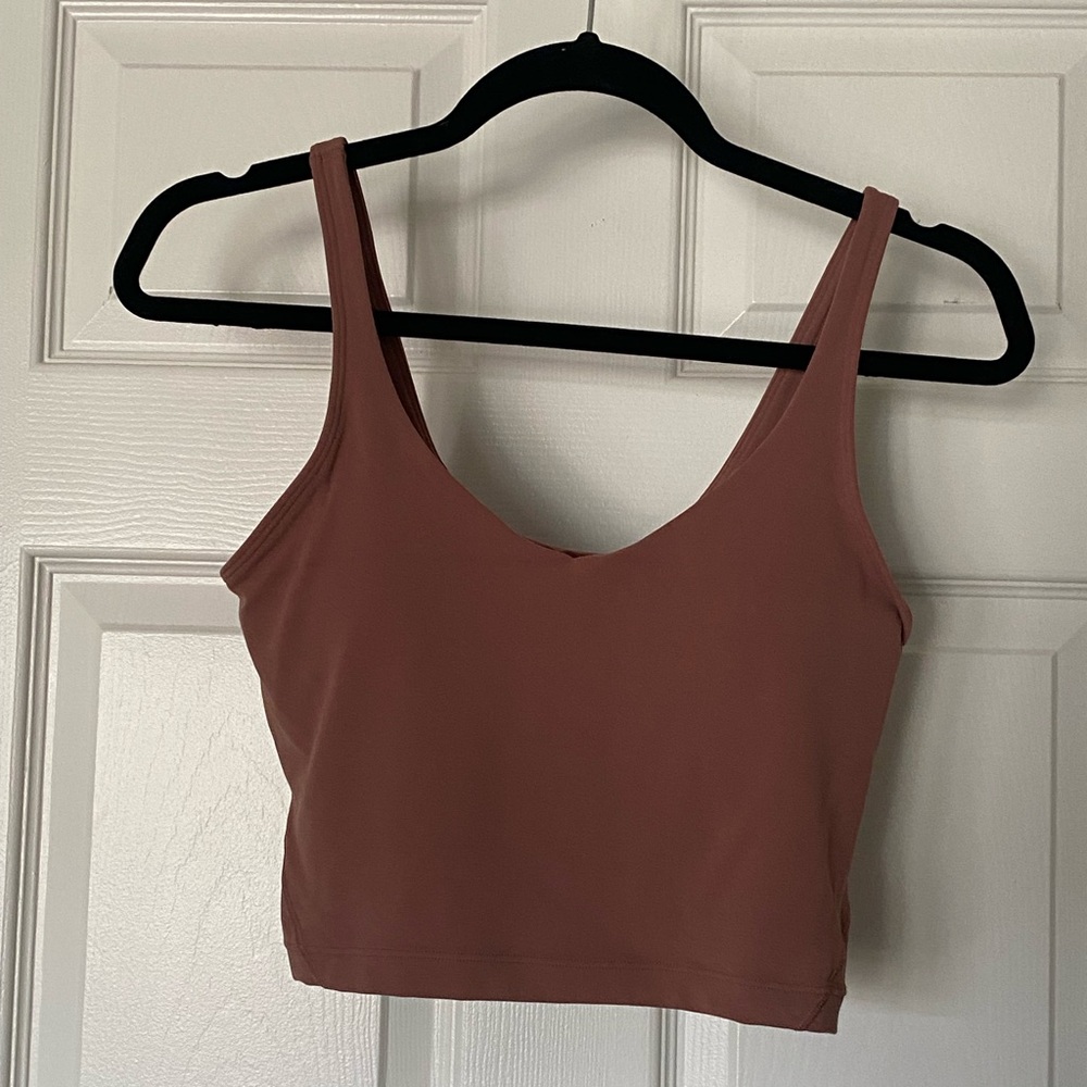 Lululemon Align Tank Top in Mauve Pink